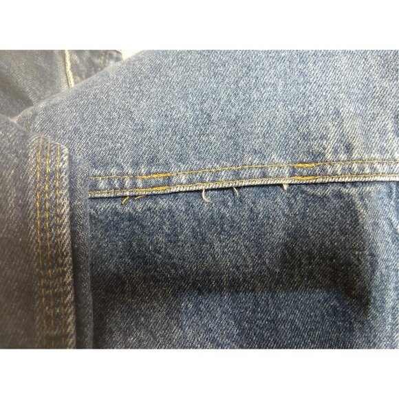 Carhartt Mens Blue Denim Carpenter Jeans Relaxed Fit 36x30 Heavy Duty - Picture 6 of 7